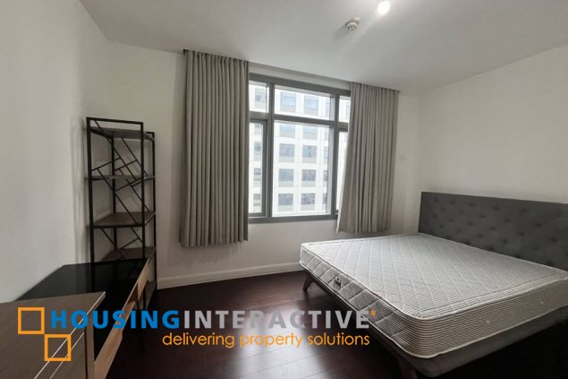 fully furnished 2br unit with 2 parking slots for rent in the suites