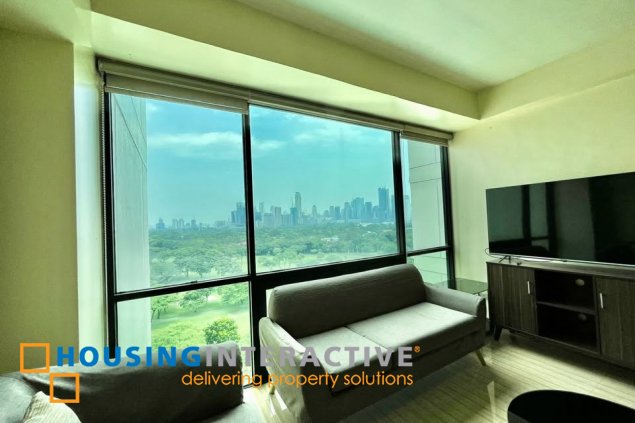fully furnished 2br unit with parking for lease in bonifacio ridge