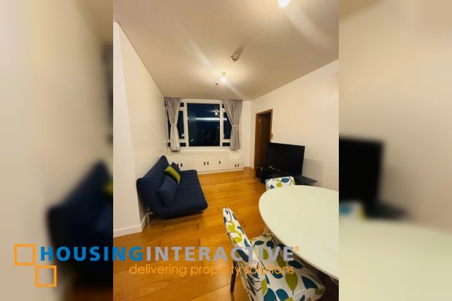 fully furnished 2br unit with parking for sale in park terraces