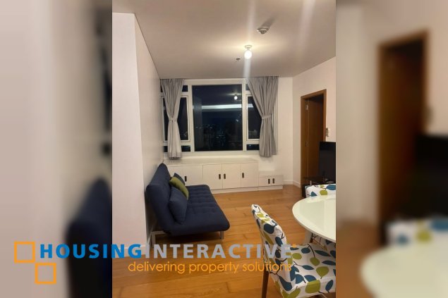 fully furnished 2br unit with parking for sale in park terraces