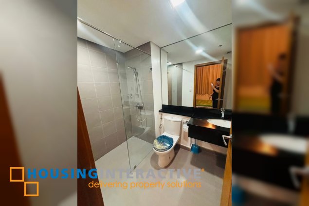 fully furnished 2br unit with parking for sale in park terraces