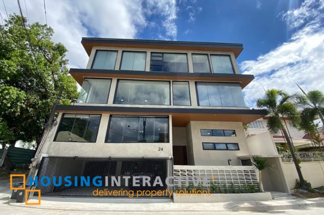 modern industrial house and lot for sale in mira nila homes, quezon city