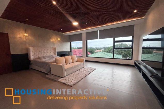 modern industrial house and lot for sale in mira nila homes, quezon city