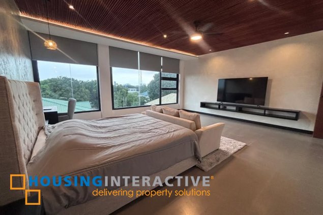 modern industrial house and lot for sale in mira nila homes, quezon city