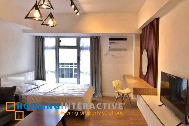 studio for lease/rent in verve residences, bgc