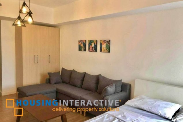 studio for lease/rent in verve residences, bgc