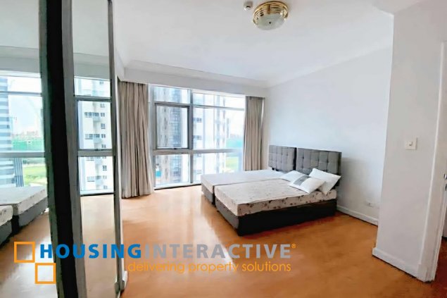 fully furnished 3br unti with parkings for lease in pacific plaza towers