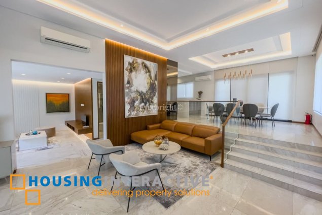 3br house and lot for lease in mckinley west village
