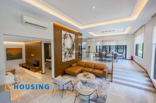 3br house and lot for lease in mckinley west village