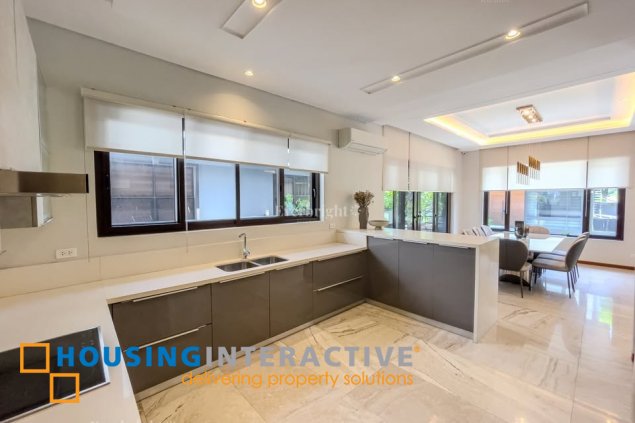 3br house and lot for lease in mckinley west village