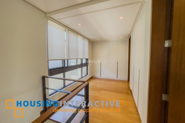 3br house and lot for lease in mckinley west village