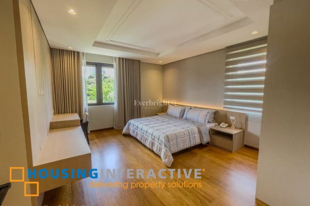 3br house and lot for lease in mckinley west village