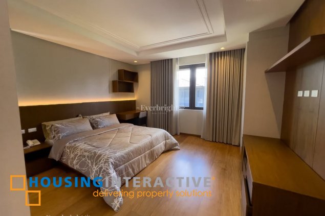 3br house and lot for lease in mckinley west village