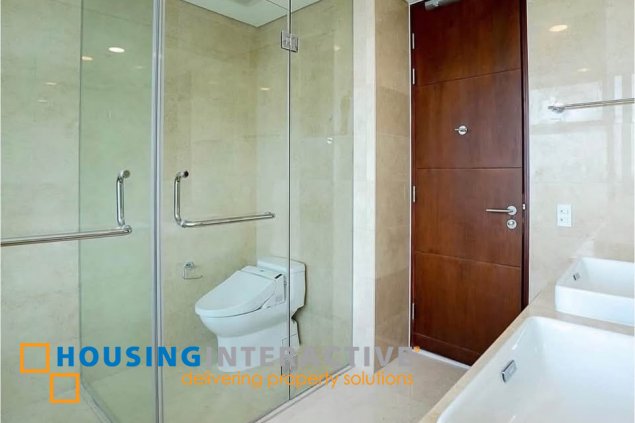 brandnew 3br unit with parking for sale in grand hyatt residences