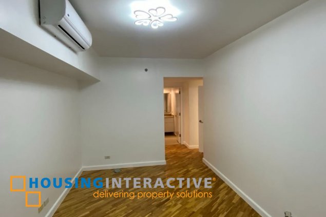 bare 2br unit with parking for lease in joya lofts and towers