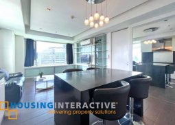 furnished 1br unit with balcony and parking for sale in alphaland makati place