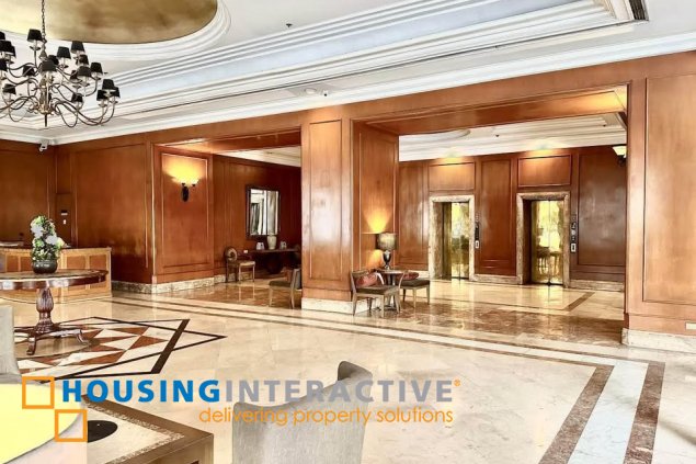 furnished 1br unit for lease in the salcedo park