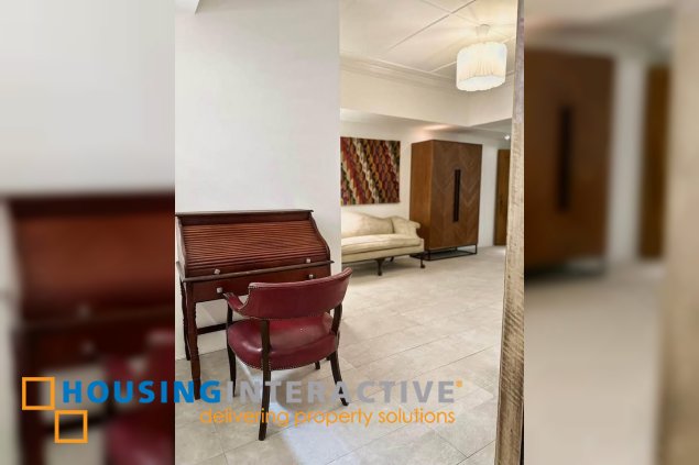 furnished 1br unit for lease in the salcedo park