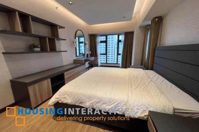 fully furnished 3br unit with parking for lease in escala salcedo