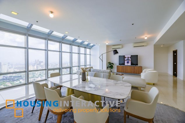 furnished 4br unit with parking for sale in the suites