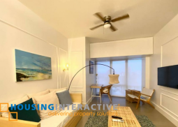 furnished 1br unit with parking for lease in proscenium residences