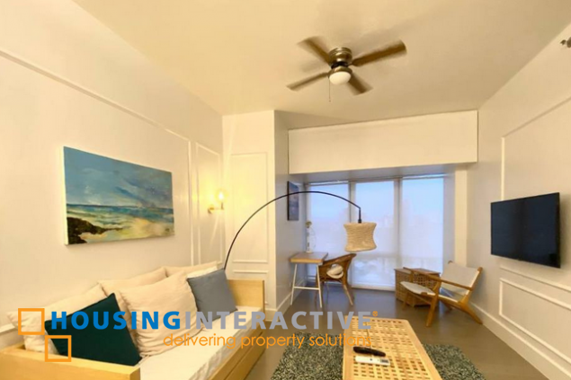 furnished 1br unit with parking for lease in proscenium residences