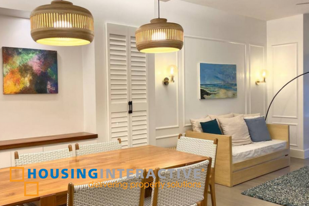 furnished 1br unit with parking for lease in proscenium residences
