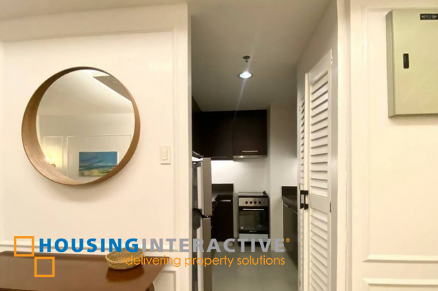 furnished 1br unit with parking for lease in proscenium residences