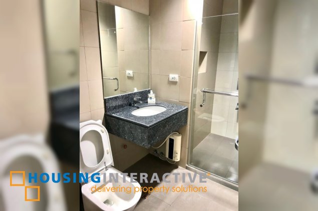 furnished 2br unit with balcony for lease in park west