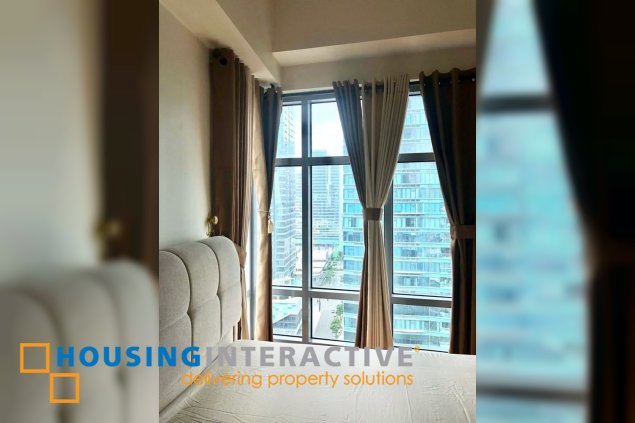 furnished 2br unit with balcony for lease in park west