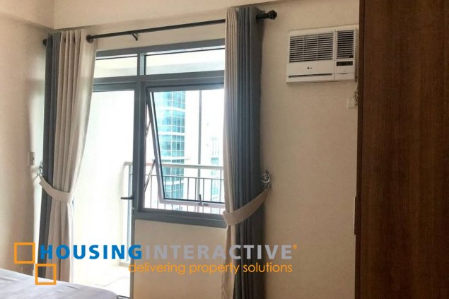 furnished 2br unit with balcony for lease in park west