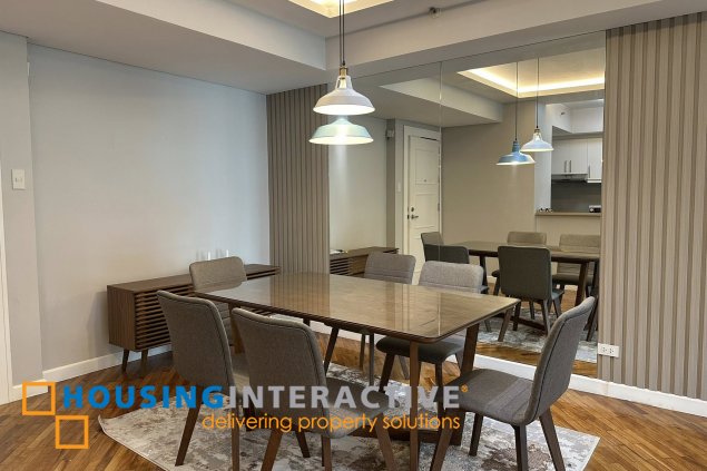 fully furnished 1br unit for lease in the manansala tower