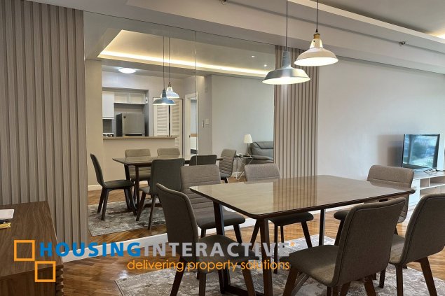 fully furnished 1br unit for lease in the manansala tower