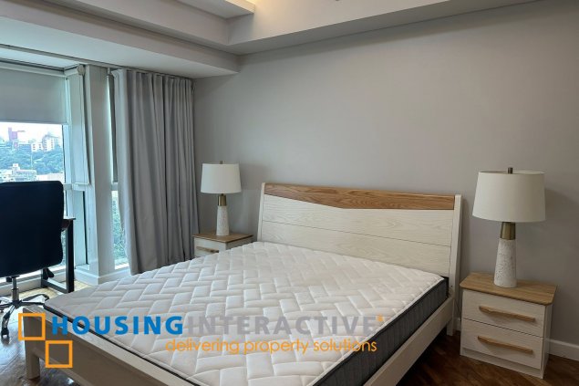 fully furnished 1br unit for lease in the manansala tower