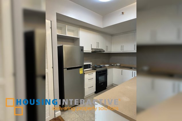fully furnished 1br unit for lease in the manansala tower