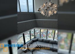 fully furnished 1br unit with parking for lease in one rockwell