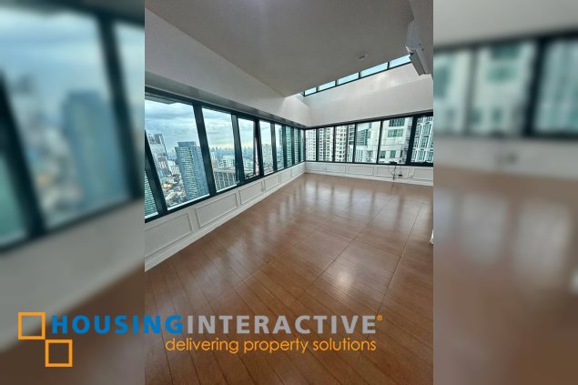 for sale: 2br loft type unit at one rockwell east, makati