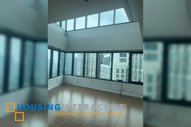 for sale: 2br loft type unit at one rockwell east, makati