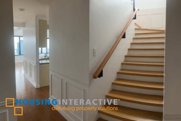 for sale: 2br loft type unit at one rockwell east, makati