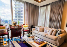 semi-furnished 2br unit with parking for sale in proscenium at rockwell