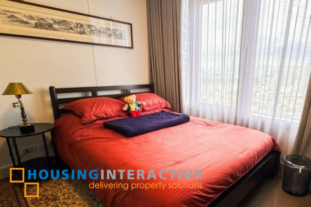 semi-furnished 2br unit with parking for sale in proscenium at rockwell