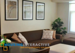 fully furnished 1br unit with balcony and parking for lease in one serendra