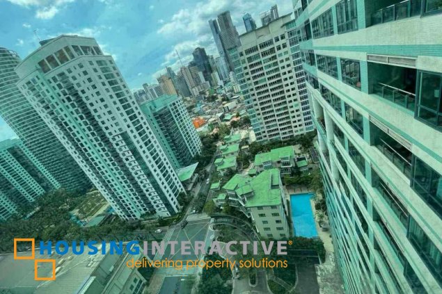 fully furnished 2br unit with parking for lease in edades tower