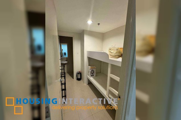 fully furnished 2br unit with parking for lease in edades tower