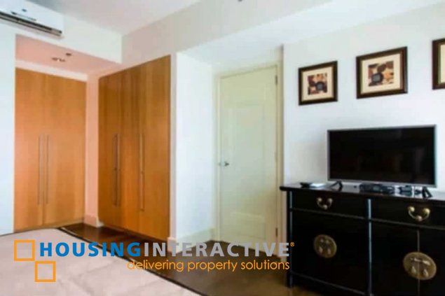 furnished 2br unit with parking for lease in edades tower