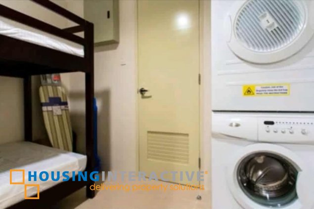 furnished 2br unit with parking for lease in edades tower
