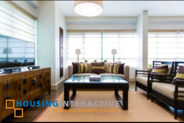 furnished 2br unit with parking for lease in edades tower