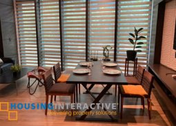 fully furnished 2br unit with parking for ease in amorsolo west