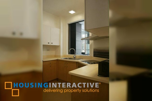 fully furnished 2br unit with parking for ease in amorsolo west