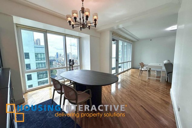 fully furnished 2br unit with parking for lease in amorsolo east